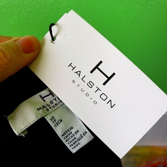 Halston Studio Soft Comfy Lounge wear Navy Blue Jogger Pants Size XS/X-Small - Picture 2 of 11